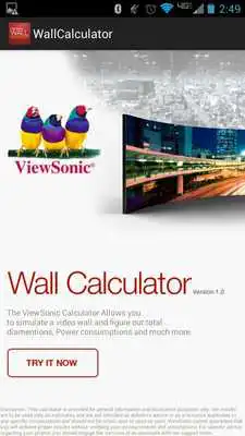 Play ViewSonic Wall Calculator