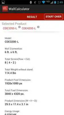 Play ViewSonic Wall Calculator
