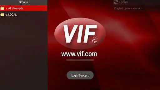 Play VIF TV as an online game VIF TV with UptoPlay