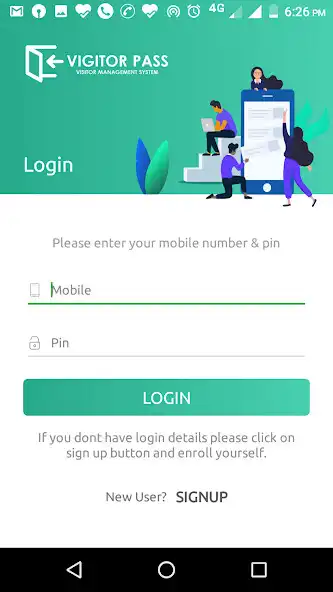 Play vigitorpass - Guard App  and enjoy vigitorpass - Guard App with UptoPlay