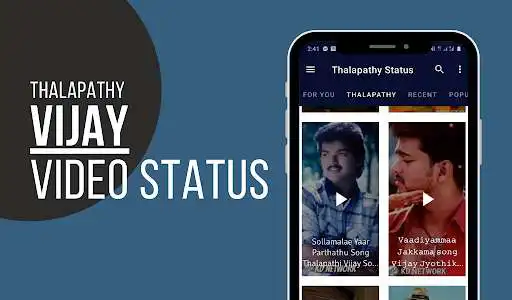 Play Vijay Video Status: Thalapathy Vijay Short Videos as an online game Vijay Video Status: Thalapathy Vijay Short Videos with UptoPlay