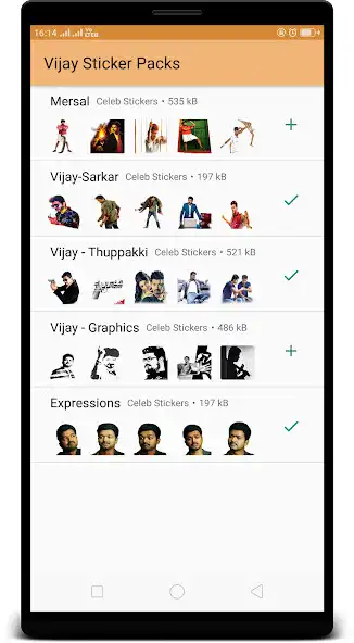 Play Vijay WAStickerApps : Tamil Stickers for Whatsapp  and enjoy Vijay WAStickerApps : Tamil Stickers for Whatsapp with UptoPlay