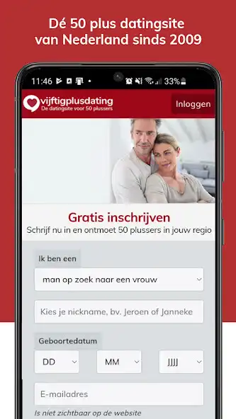 Play VijftigPlusDating as an online game VijftigPlusDating with UptoPlay