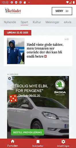 Play Vikebladet as an online game Vikebladet with UptoPlay