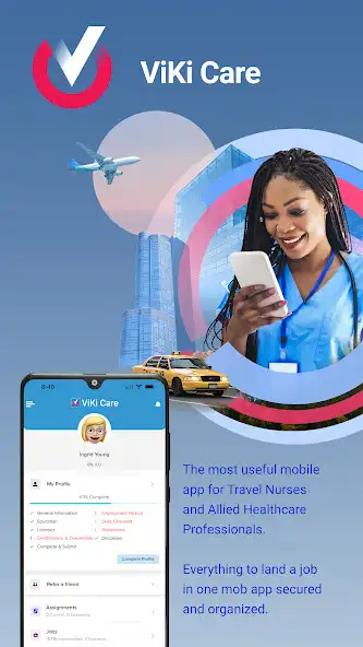 Play ViKi Care - Travel Nurse Jobs  and enjoy ViKi Care - Travel Nurse Jobs with UptoPlay