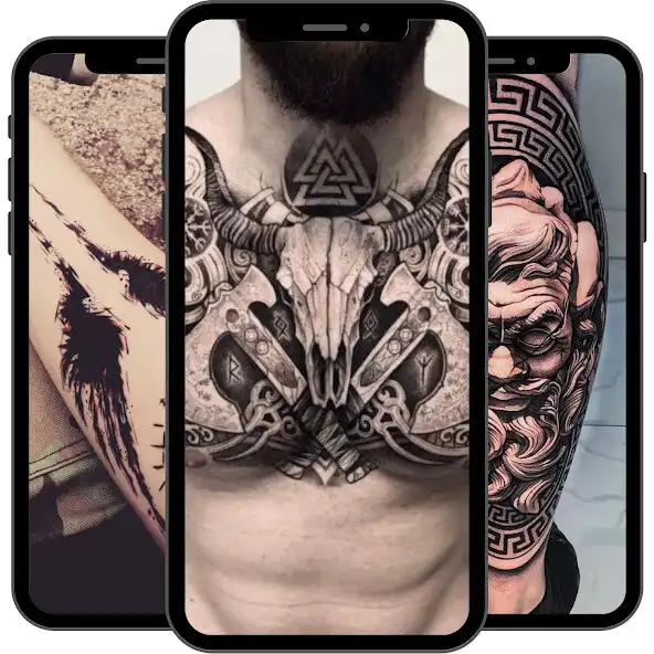Play Viking Tattoos as an online game Viking Tattoos with UptoPlay