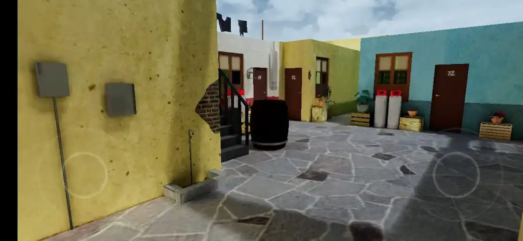 Play Vila do Chaves 3D as an online game Vila do Chaves 3D with UptoPlay