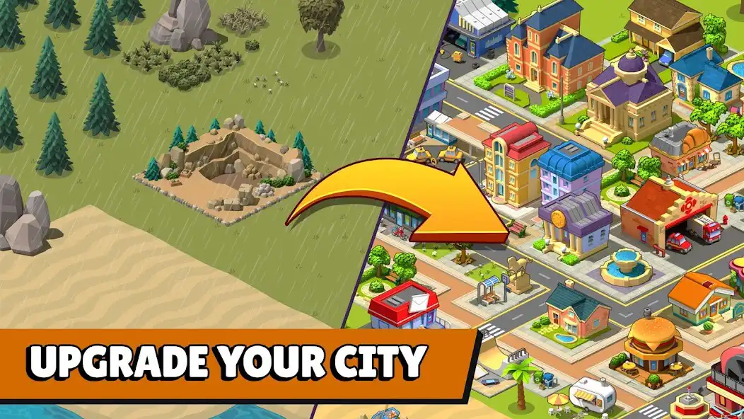Play Village City Town Building Sim  and enjoy Village City Town Building Sim with UptoPlay