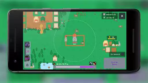 Play Village Defence: idle/rpg tower defense as an online game Village Defence: idle/rpg tower defense with UptoPlay