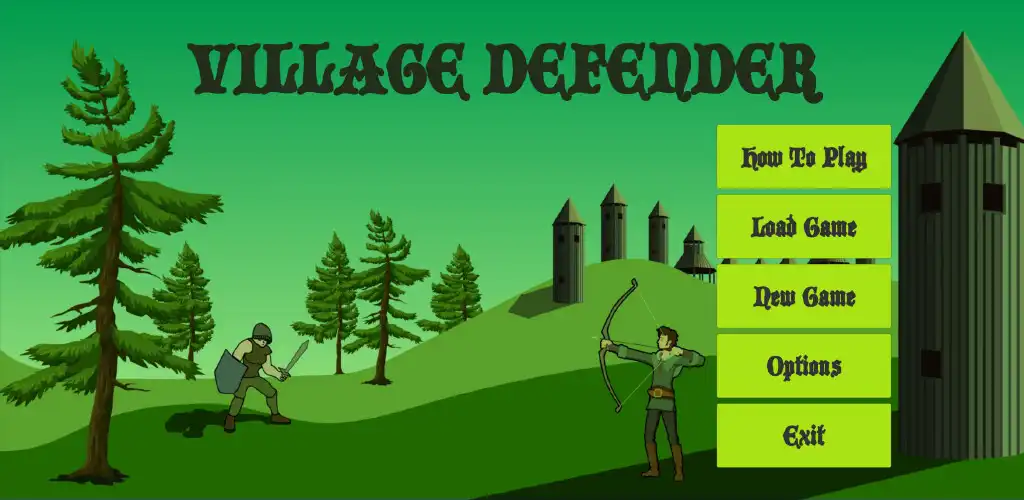 Play Village Defenders as an online game Village Defenders with UptoPlay