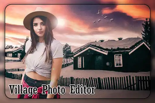 Play Village Photo Frame : Photo Cut Paste as an online game Village Photo Frame : Photo Cut Paste with UptoPlay