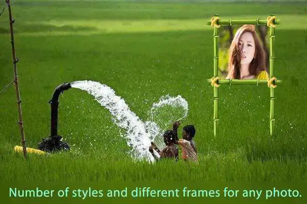 Play Village Photo Frame
