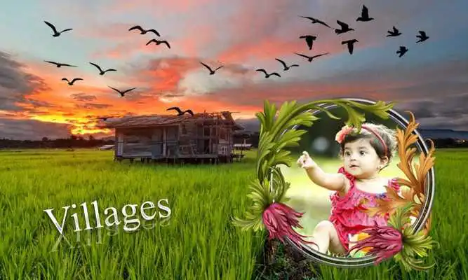 Play Village Photo Frames