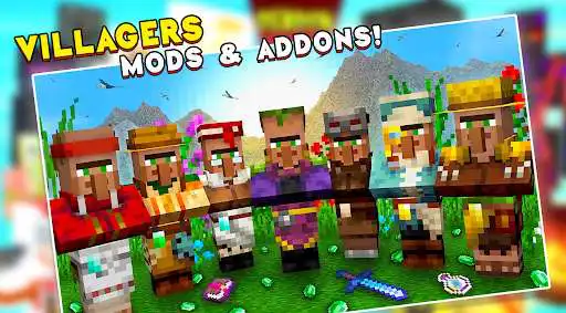Play Villagers Mod NEW  and enjoy Villagers Mod NEW with UptoPlay
