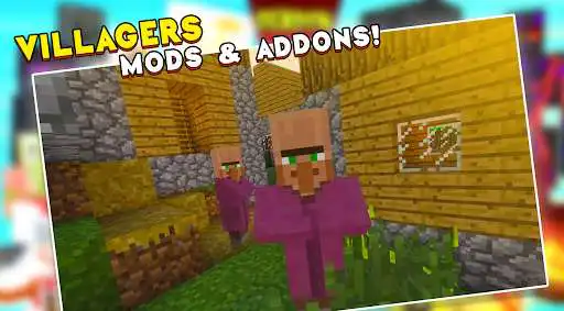 Play Villagers Mod NEW as an online game Villagers Mod NEW with UptoPlay