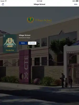 Play Village School Newsstand