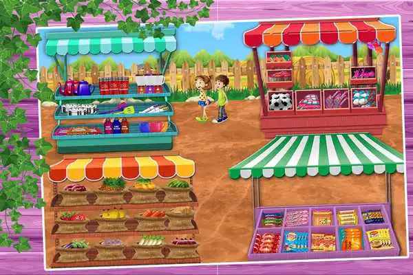 Play Village Supermarket Shopping