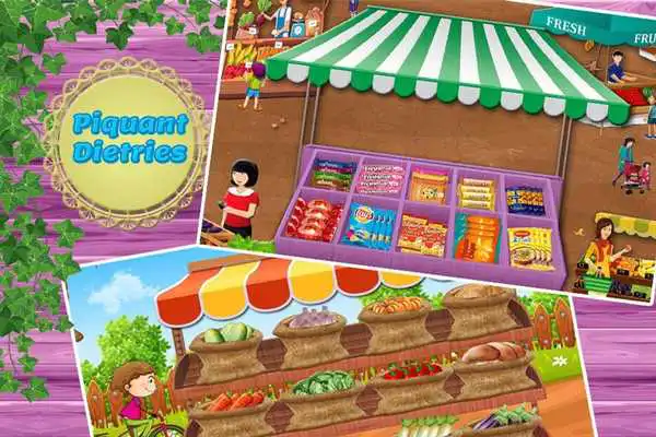 Play Village Supermarket Shopping