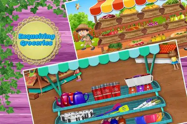 Play Village Supermarket Shopping