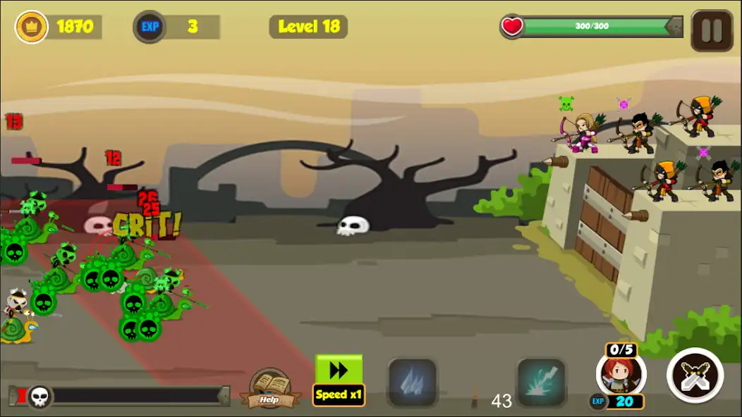 Play Village TD as an online game Village TD with UptoPlay