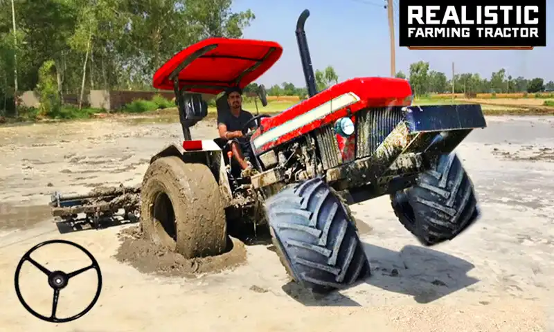 Play Village Tractor Driving Simulator Farming Games 3d  and enjoy Village Tractor Driving Simulator Farming Games 3d with UptoPlay