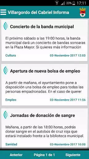 Play Villargordo del Cabriel Informa