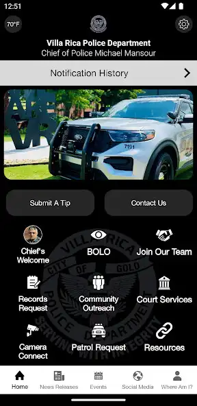 Play Villa Rica Police App  and enjoy Villa Rica Police App with UptoPlay