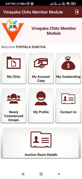 Play Vinayaka Chits Member Module as an online game Vinayaka Chits Member Module with UptoPlay