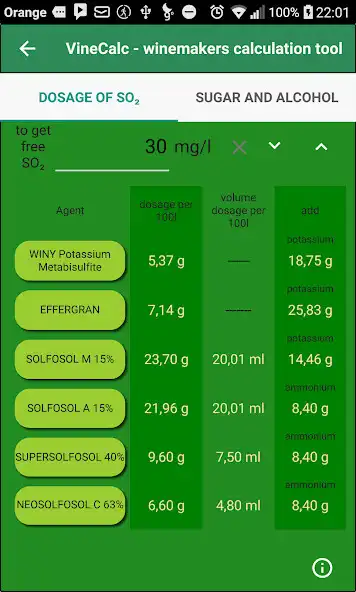Play VineCalc - winemakers calculation tool as an online game VineCalc - winemakers calculation tool with UptoPlay