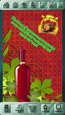 Play Vine Festival Invitation Cards