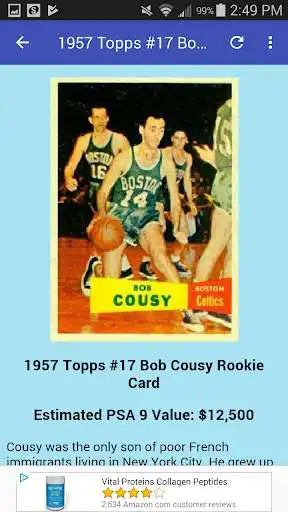 Play Vintage Basketball Cards as an online game Vintage Basketball Cards with UptoPlay