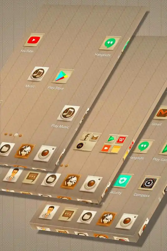 Play Vintage Classic Launcher Theme