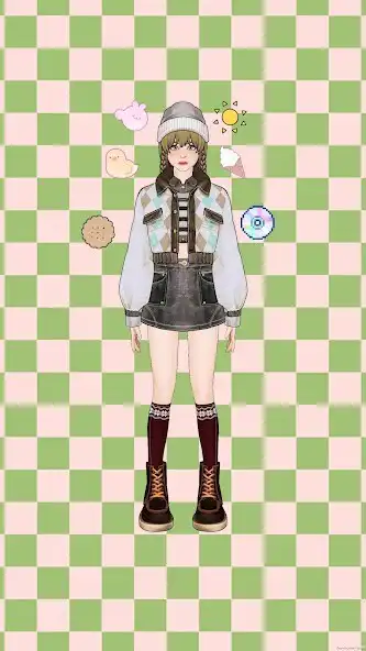 Play Vintagecru : Dress up Game as an online game Vintagecru : Dress up Game with UptoPlay