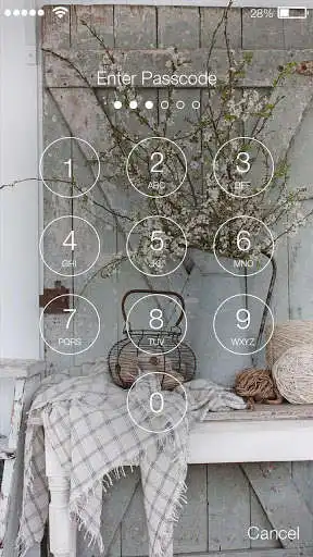 Play Vintage Decor Screen Lock as an online game Vintage Decor Screen Lock with UptoPlay