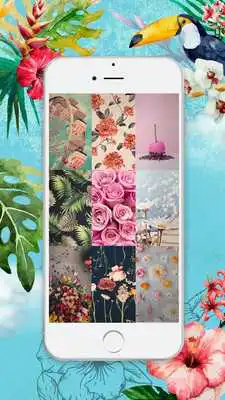 Play Vintage Floral Wallpaper