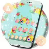 Free play online Vintage Flower Launcher APK