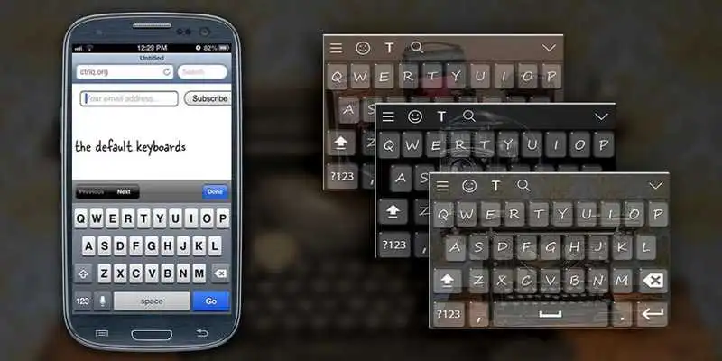 Play Vintage Keyboard Theme Play Vintage Keyboard Theme
