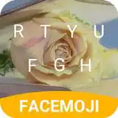 Free play online Vintage Rose Keyboard Theme APK