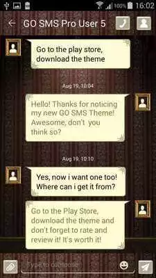 Play Vintage SMS Theme