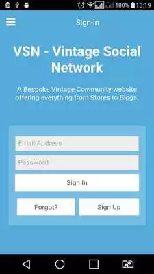 Play Vintage Social Network - VSN