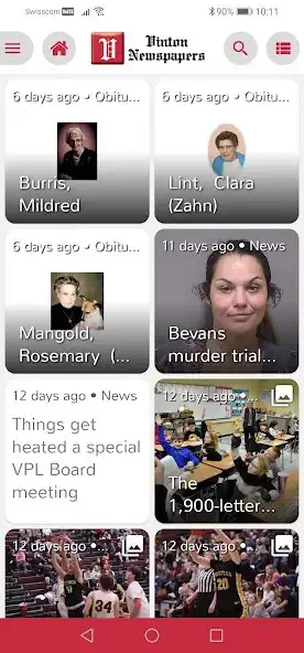 Play Vinton Newspapers  and enjoy Vinton Newspapers with UptoPlay