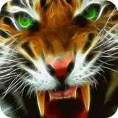 Free play online Violent tiger Live WP APK