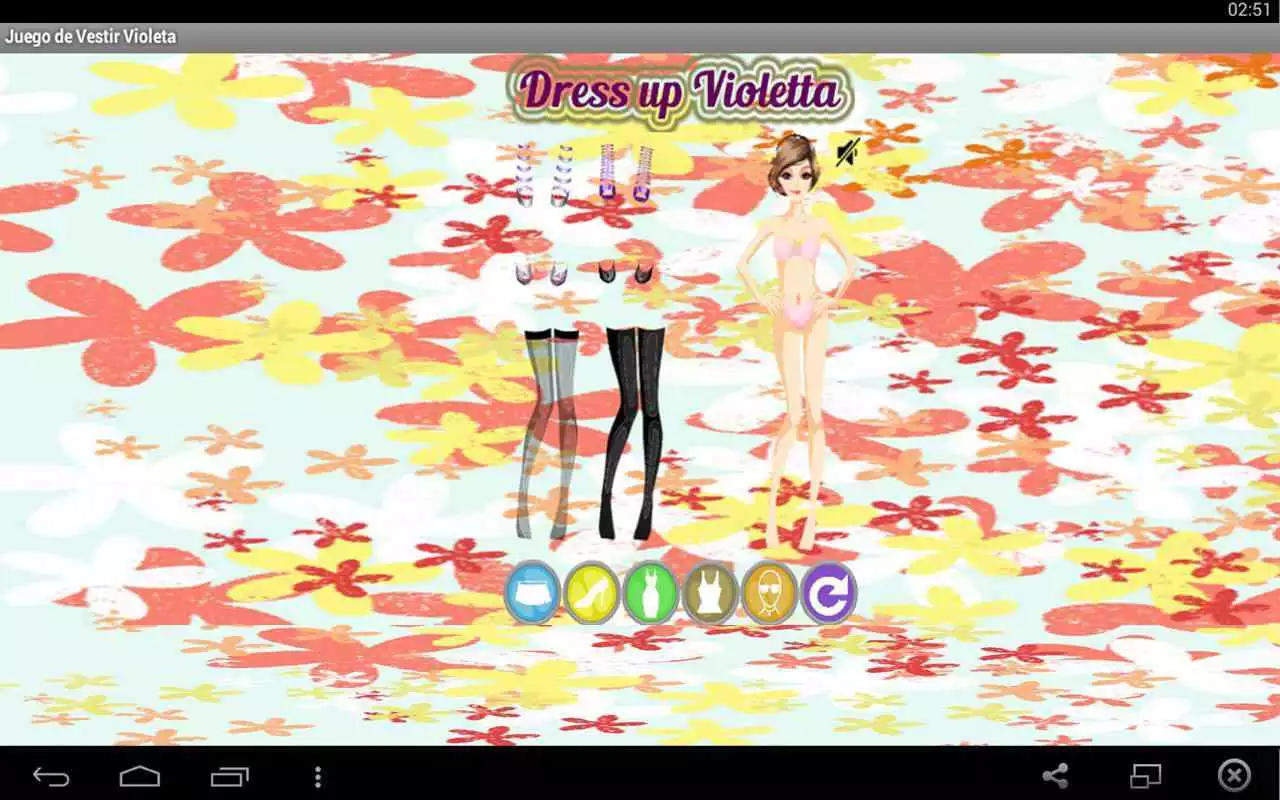 Play Violeta dress up game free