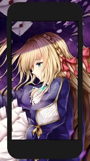 Play Violet Anime EverGarden Wallpaper HD  and enjoy Violet Anime EverGarden Wallpaper HD with UptoPlay