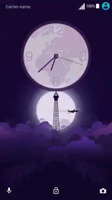 Play Violet Night Xperia Theme