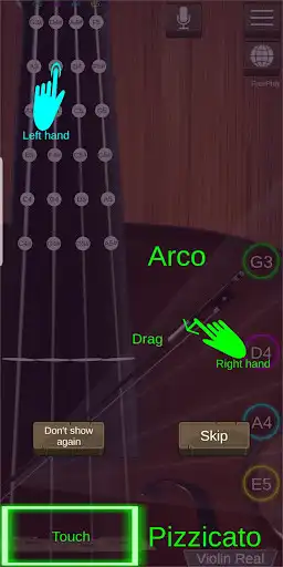Play Violin Real as an online game Violin Real with UptoPlay