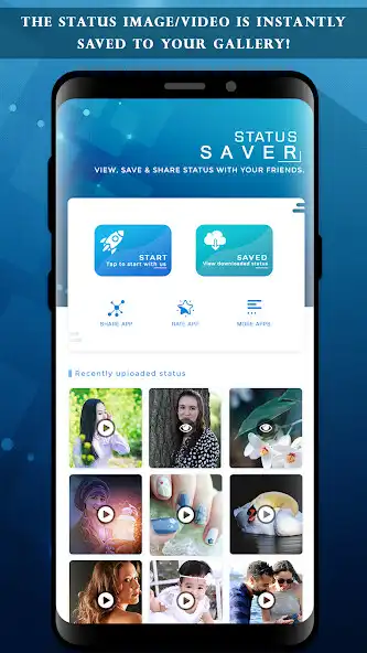 Play Vio: Status Saver for WhatsApp  and enjoy Vio: Status Saver for WhatsApp with UptoPlay