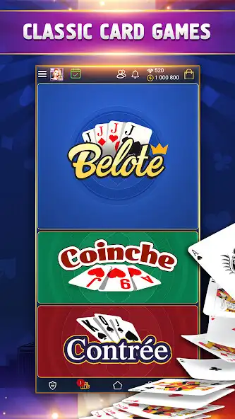 Play VIP Belote - Belote Online as an online game VIP Belote - Belote Online with UptoPlay