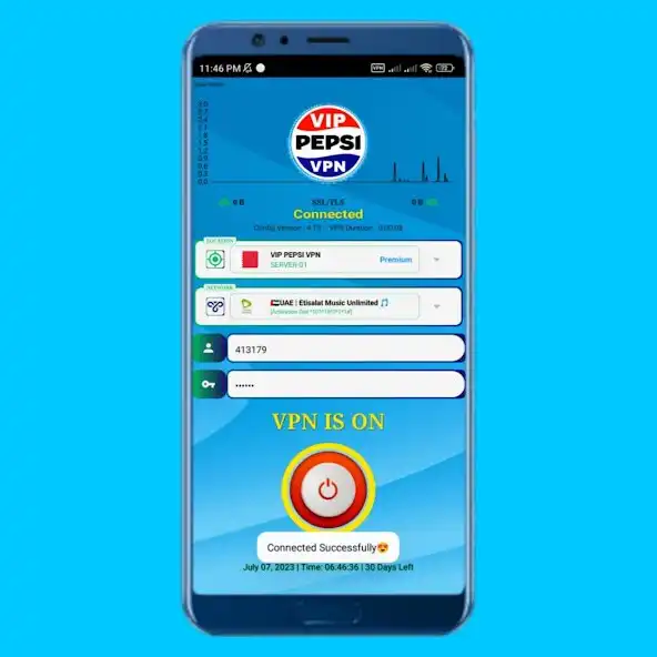Play VIP PEPSI VPN  and enjoy VIP PEPSI VPN with UptoPlay