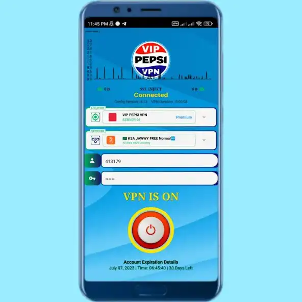 Play VIP PEPSI VPN as an online game VIP PEPSI VPN with UptoPlay